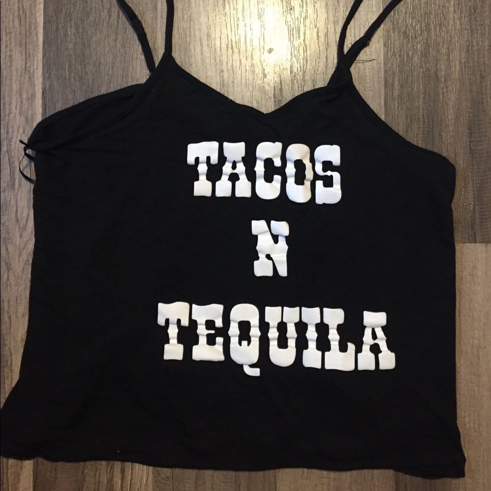 Tacos & Tequila Crop Top